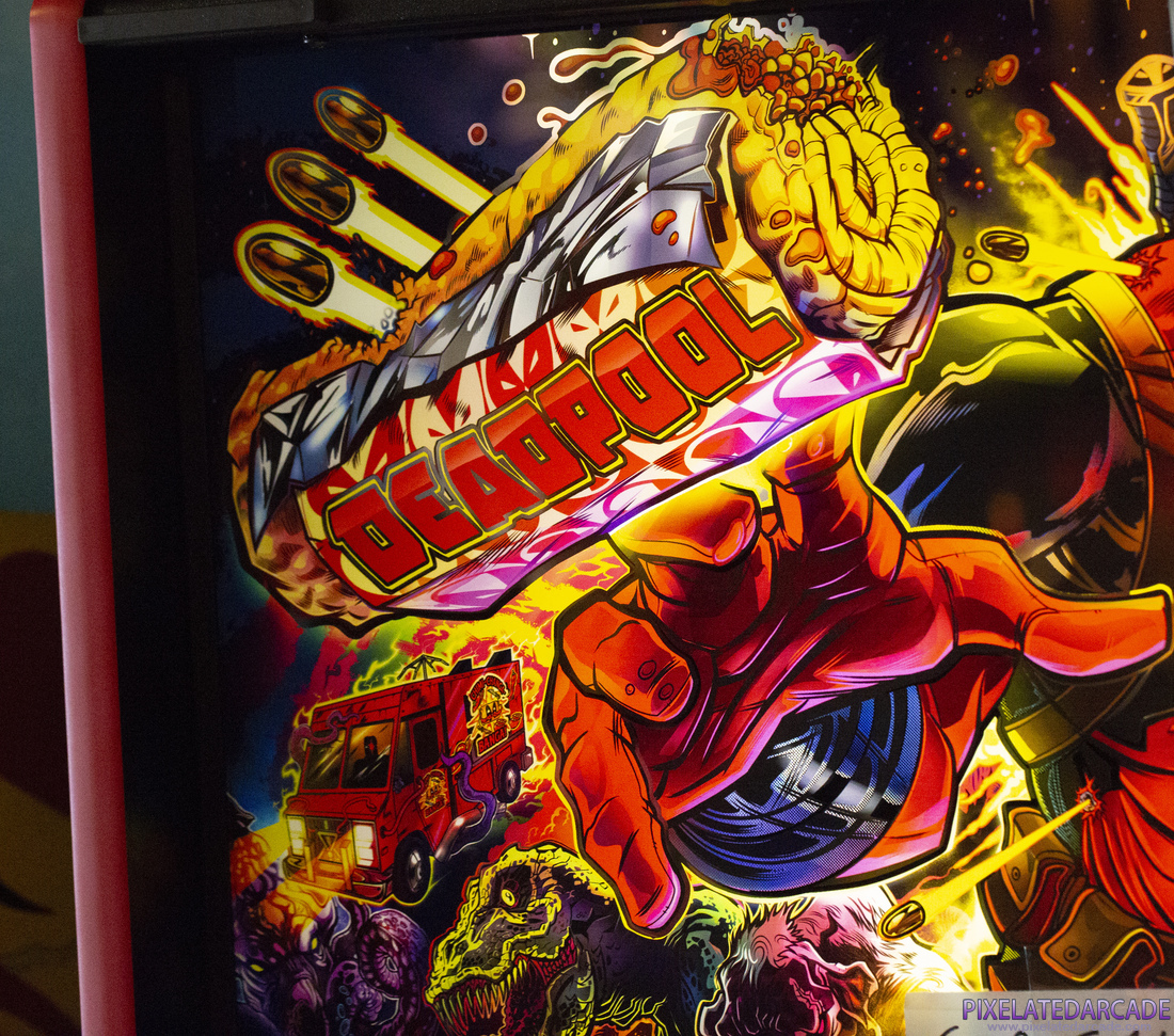 Deadpool Photo: Deadpool - Limited Edition - backglass detail