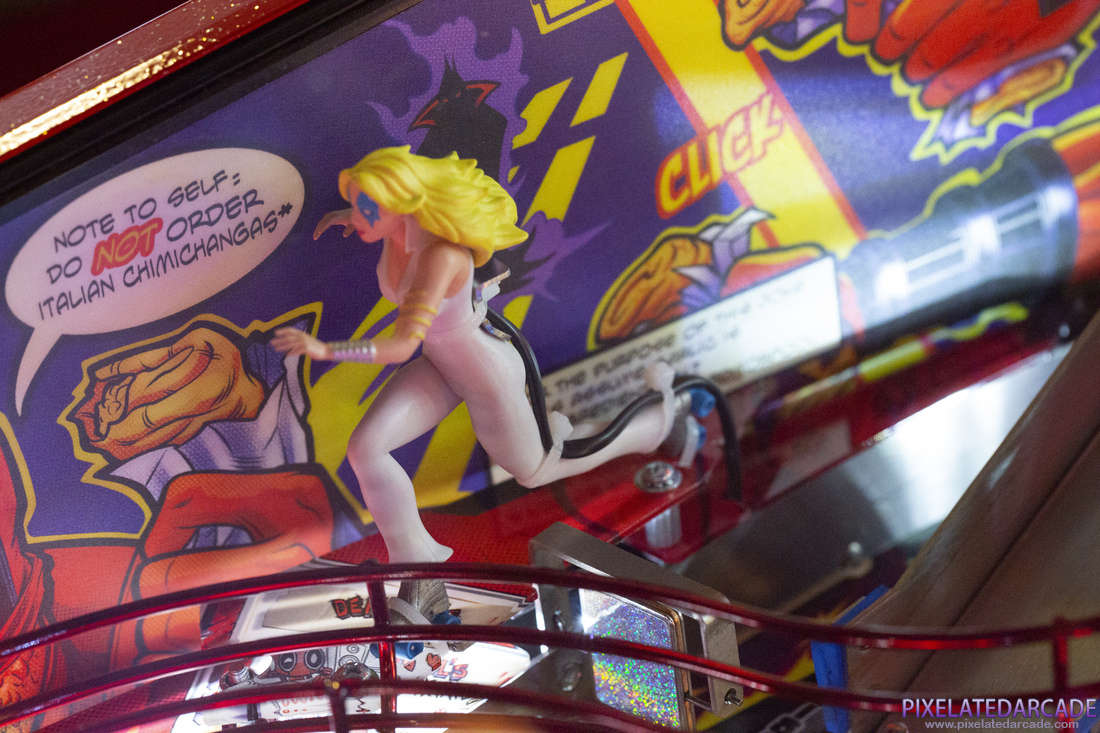 Deadpool Photo: Deadpool - Limited Edition - playfield detail