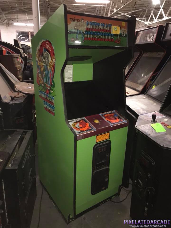American Horseshoes Photo: American Horseshoes arcade cabinet