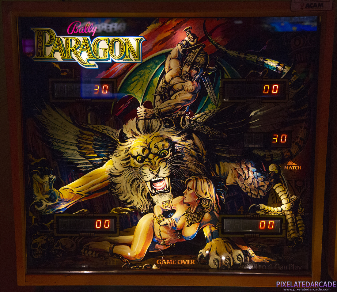 Paragon Photo: Backglass - Illuminated
