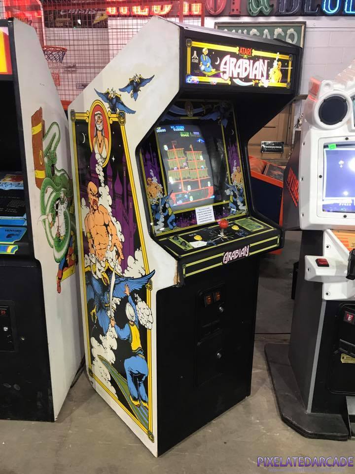 Arabian Photo: Arabian arcade cabinet