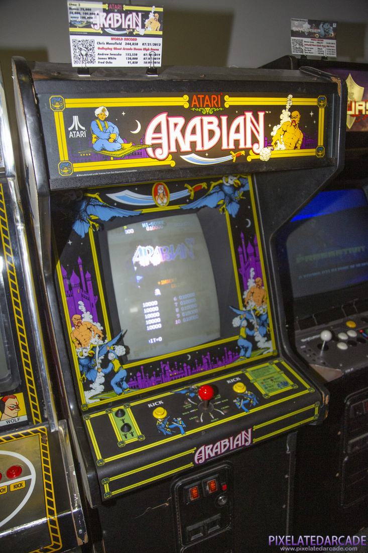 Arabian Photo: Arabian arcade cabinet