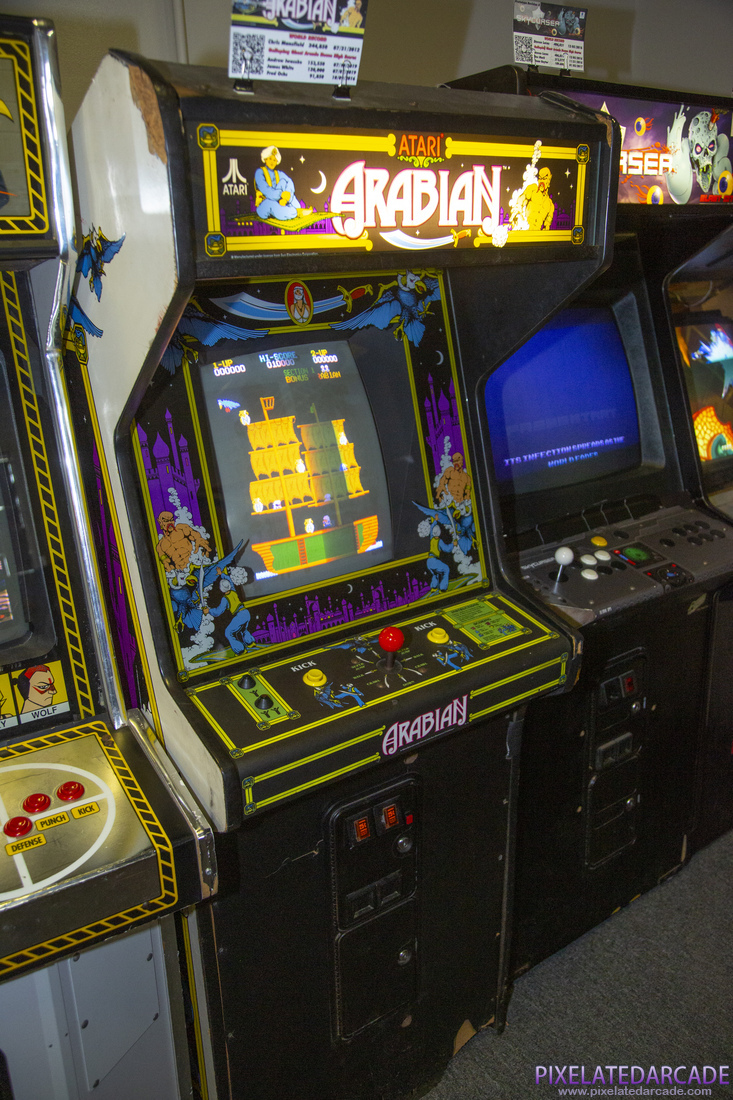 Arabian Photo: Arabian arcade cabinet