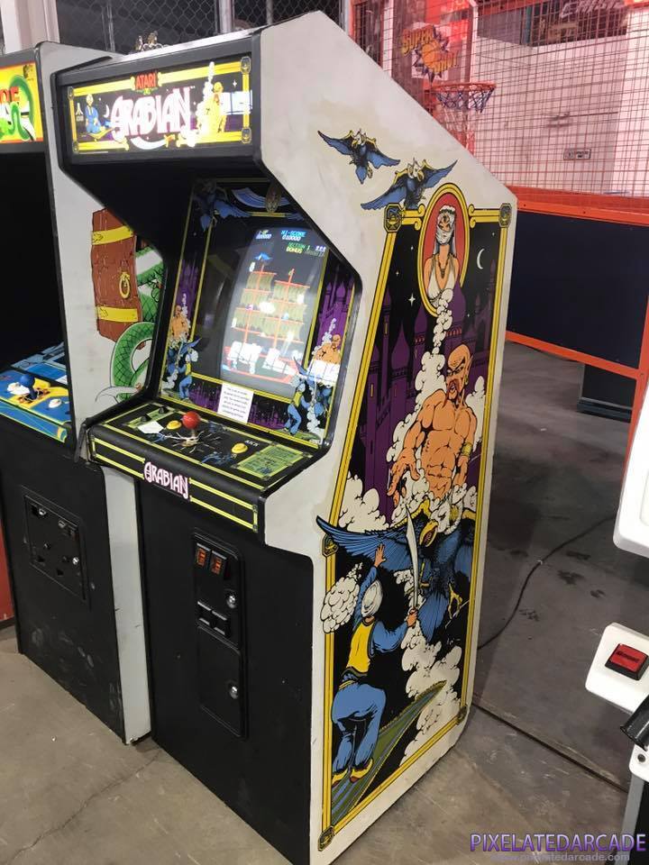 Arabian Photo: Arabian arcade cabinet