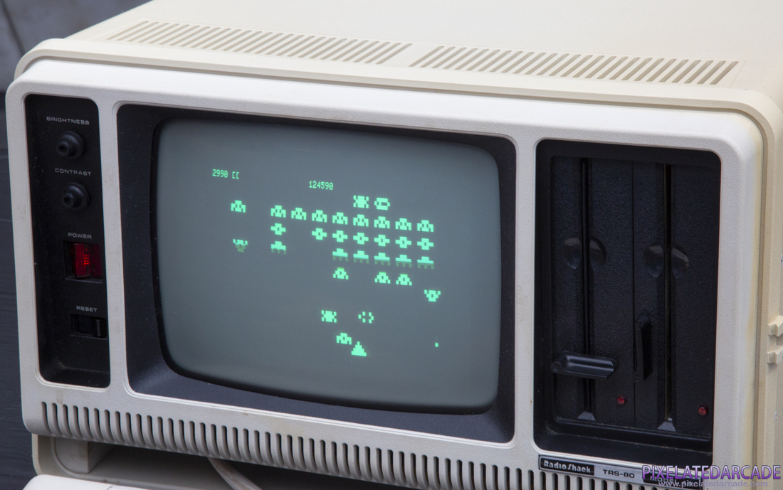 Galaxy Invasion Photo: Galaxy Invasion on TRS-80 Model 4P