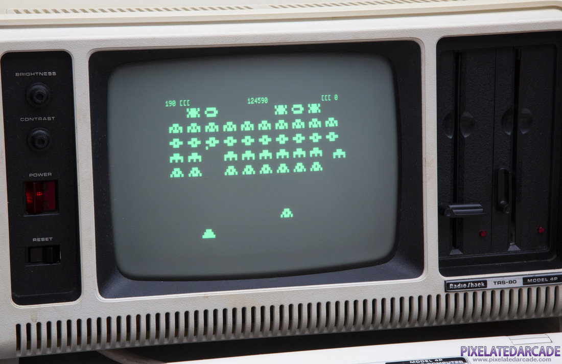 Galaxy Invasion Photo: Galaxy Invasion on TRS-80 Model 4P