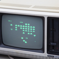 Galaxy Invasion on TRS-80 Model 4P