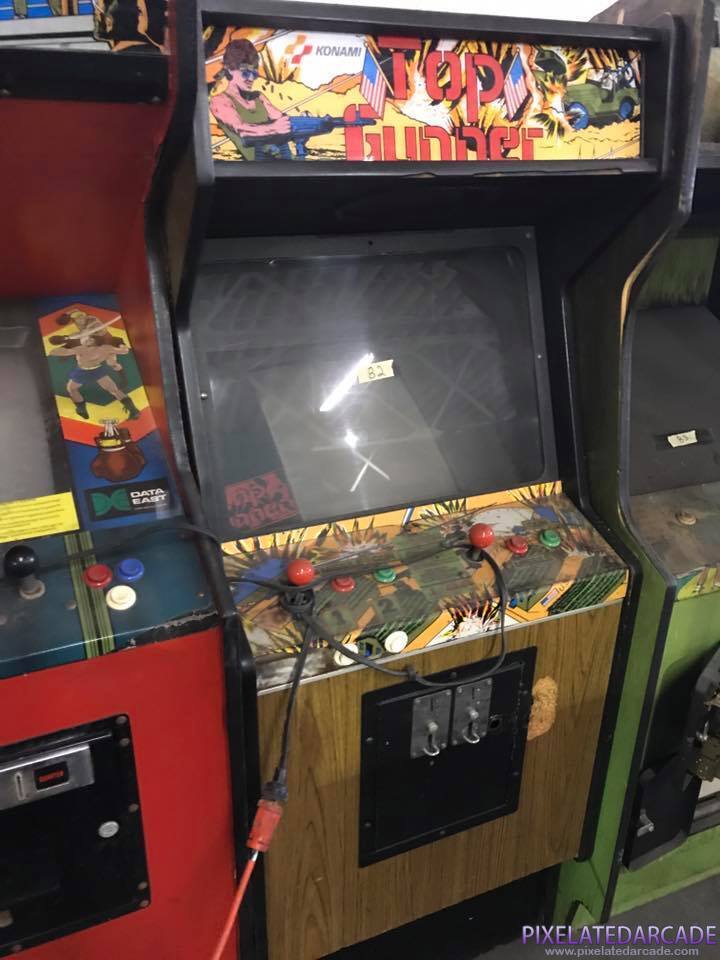 Jackal Photo: Top Gunner arcade cabinet