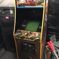 Top Gunner in Pac-Man cabinet