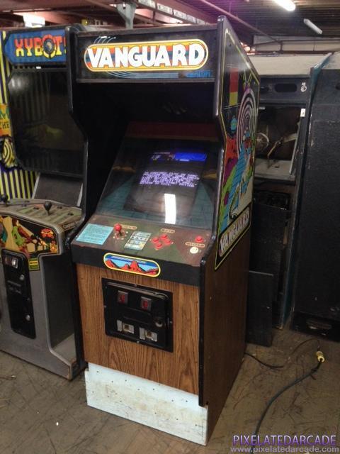 Vanguard Photo: Vanguard arcade cabinet