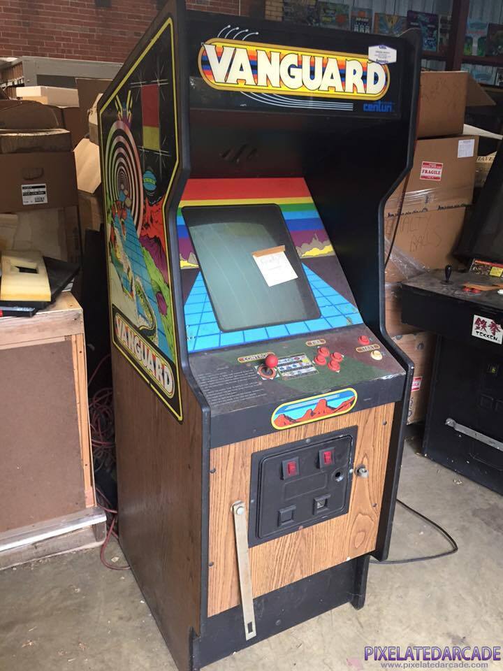 Vanguard Photo: Vanguard arcade cabinet