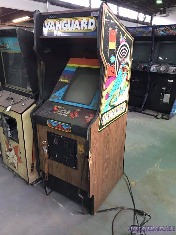 Vanguard Photo: Vanguard arcade cabinet