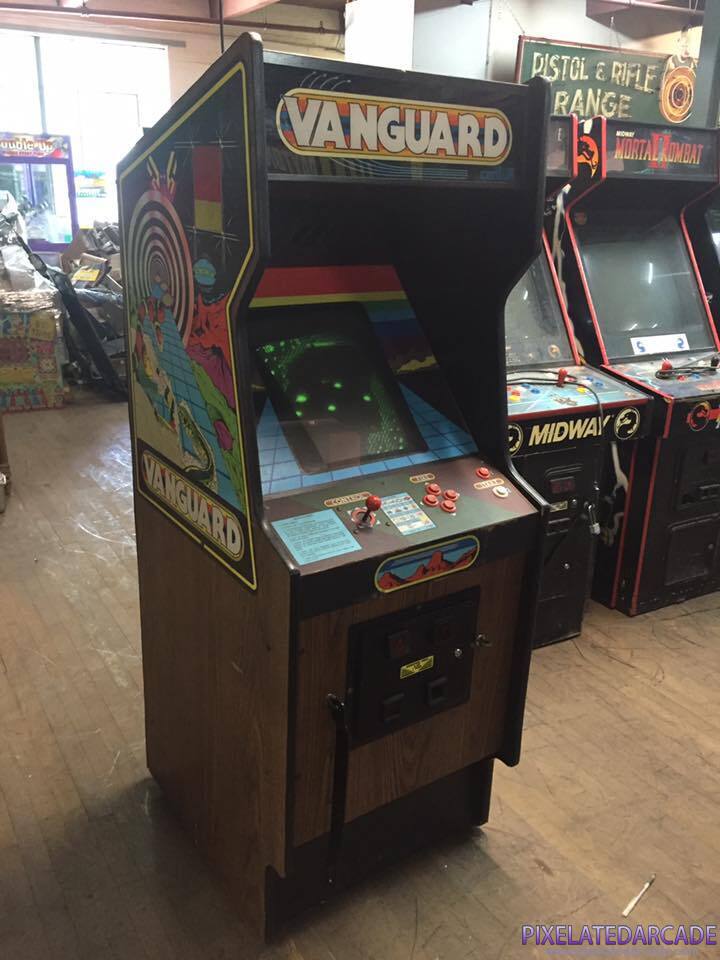 Vanguard Photo: Vanguard arcade cabinet