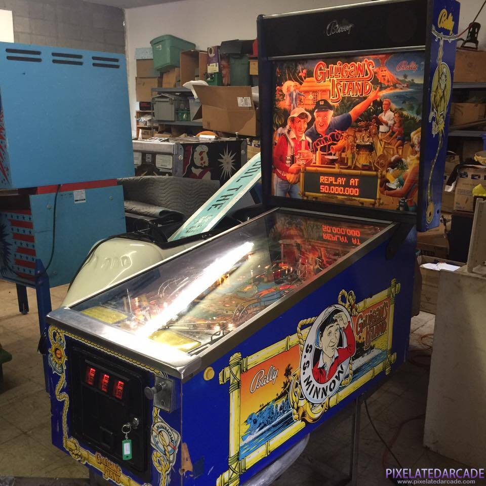 Gilligan's Island Photo: Gilligan's Island pinball cabinet