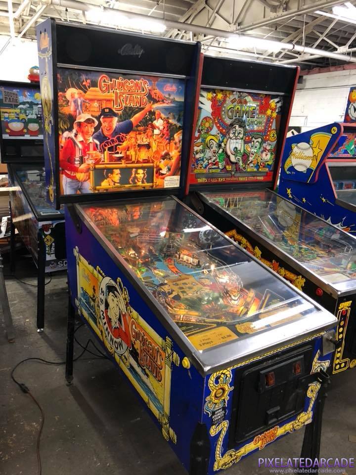 Gilligan's Island Photo: Gilligan's Island pinball cabinet