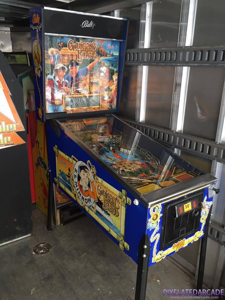 Gilligan's Island Photo: Gilligan's Island pinball cabinet