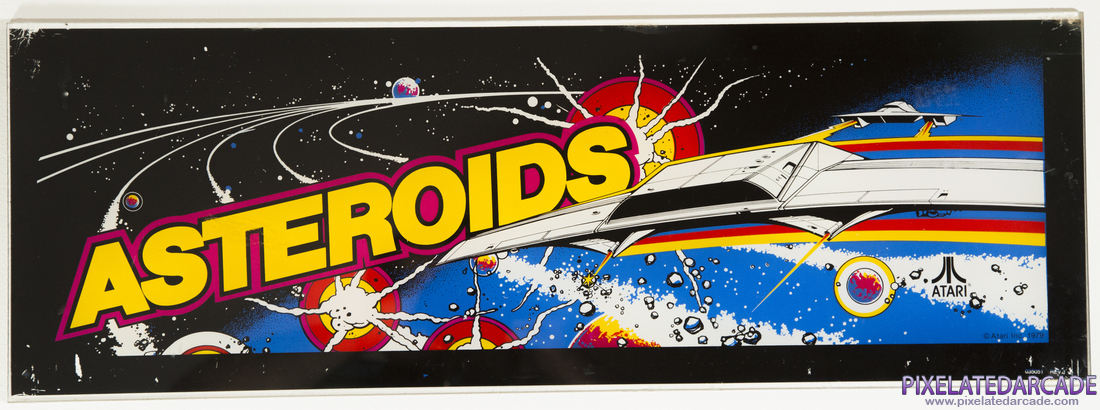 Asteroids Photo: Asteroids arcade marquee