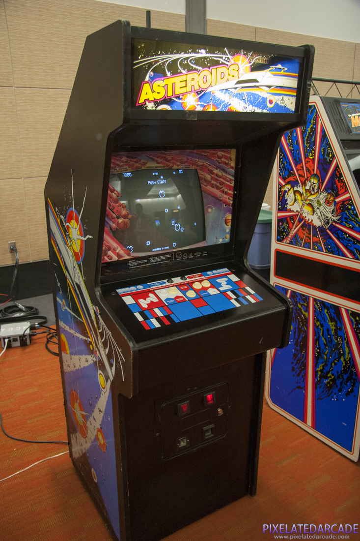 Asteroids Photo: Asteroids arcade cabinet