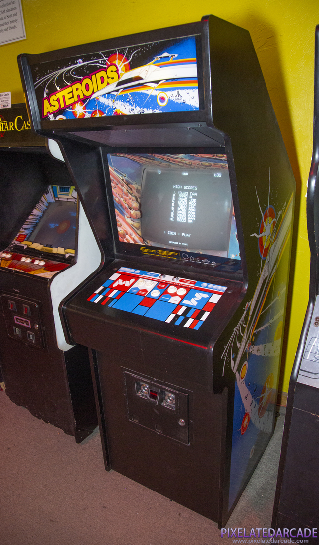 Asteroids Photo: Asteroids arcade cabinet