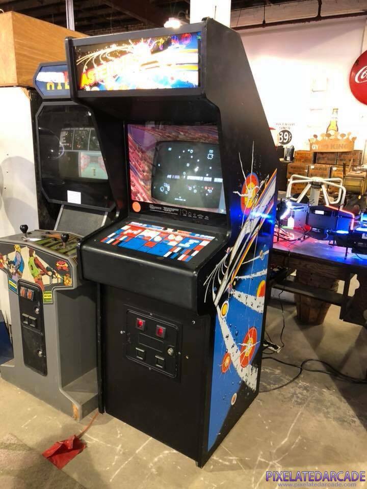 Asteroids Photo: Asteroids arcade cabinet