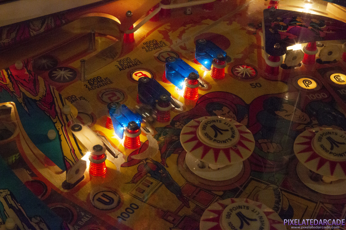 Superman Photo: Playfield detail