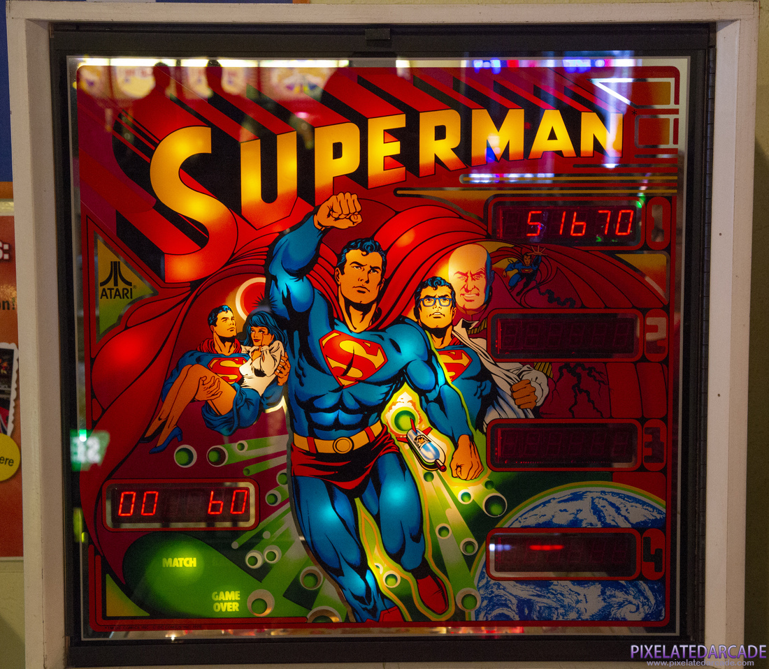 Superman Photo: Superman backglass
