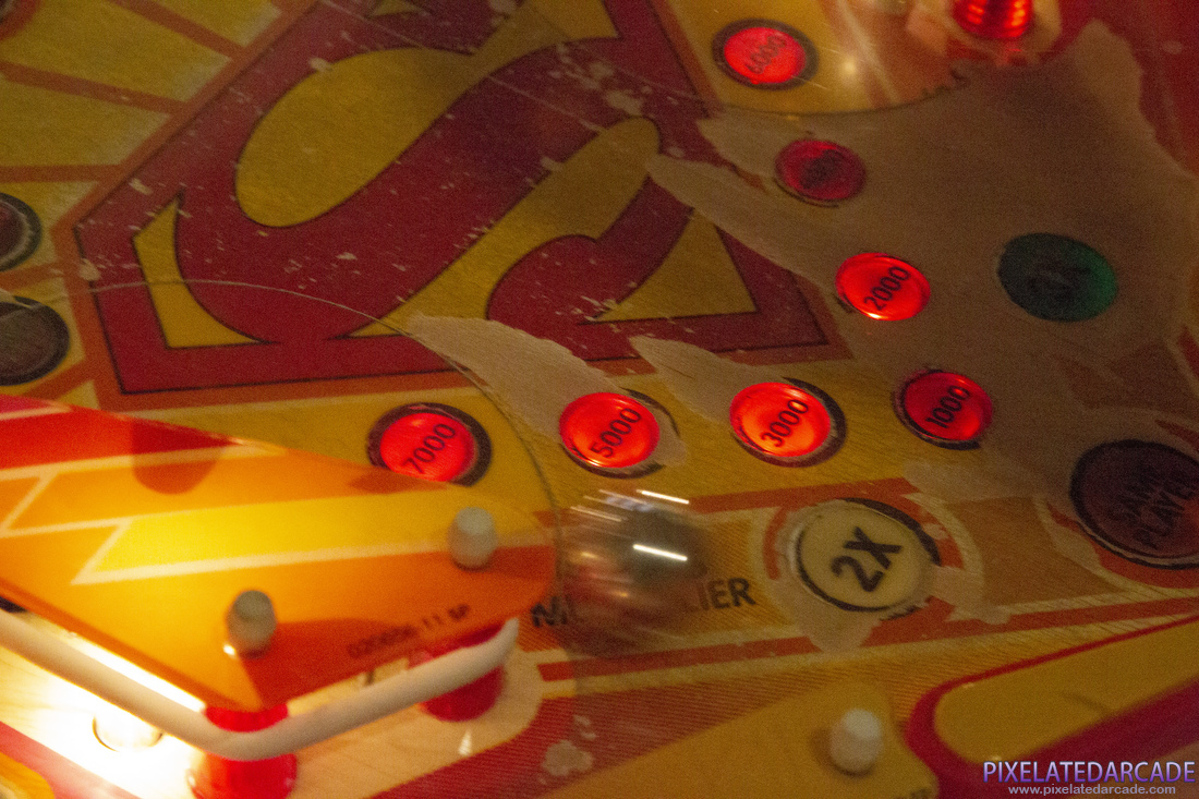 Superman Photo: Playfield detail