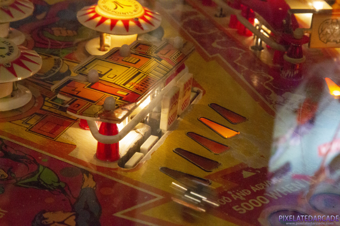 Superman Photo: Playfield detail