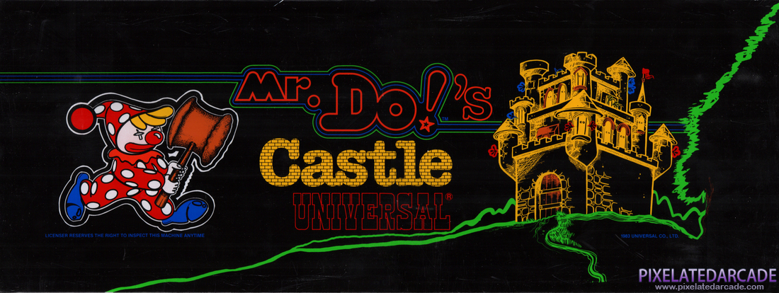Mr. Do!'s Castle Photo: Mr. Do!'s Castle Arcade Marquee