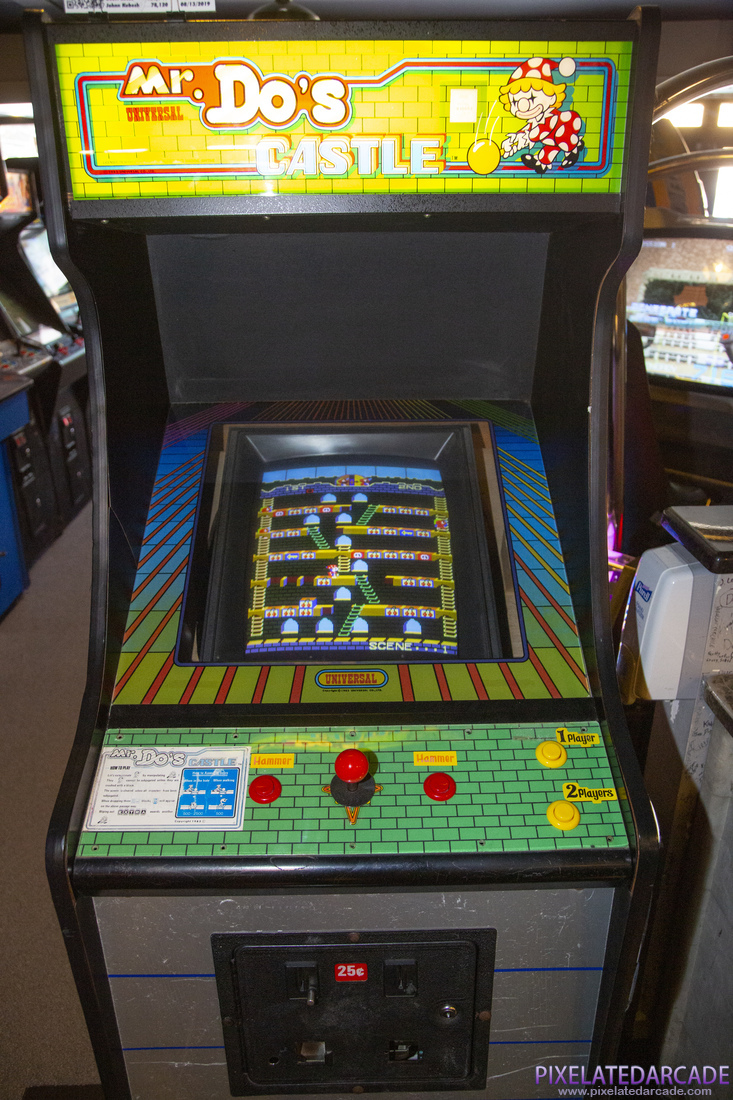 Mr. Do!'s Castle Photo: Mr. Do!'s Castle arcade cabinet - Front