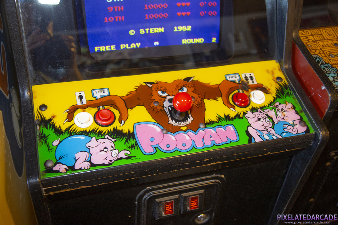 Pooyan Photo: Pooyan arcade cabinet - Controls