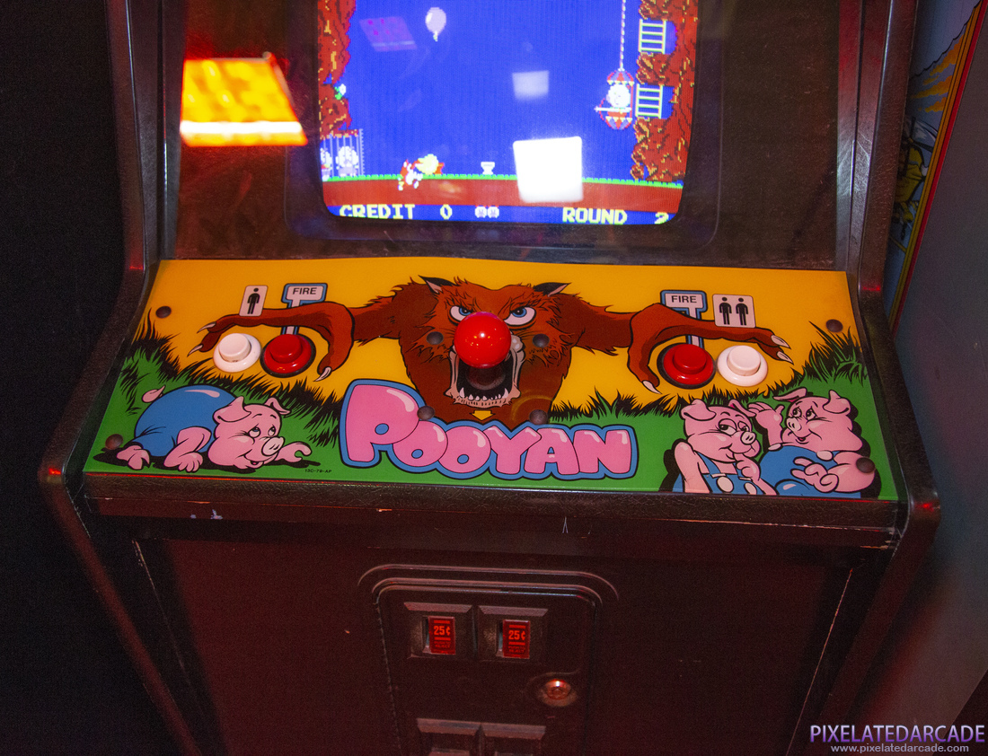 Pooyan Photo: Pooyan arcade cabinet - Controls
