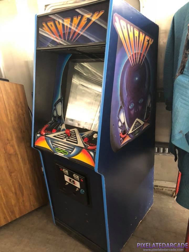 Journey Photo: Journey arcade cabinet