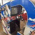 Pole Position II cockpit arcade cabinet