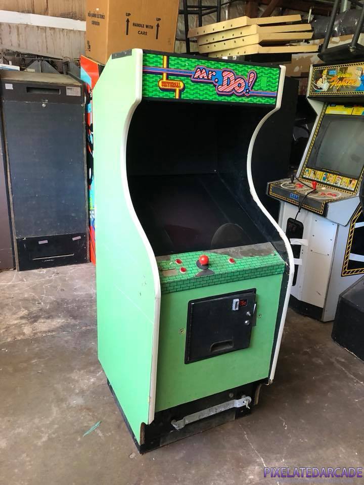 Mr. Do! Photo: Mr. Do! arcade cabinet