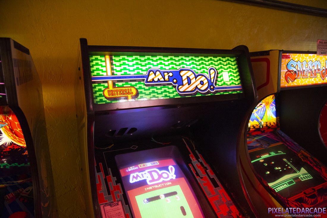 Mr. Do! Photo: Mr. Do! in QIX cabinet