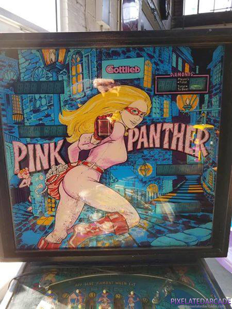 Pink Panther Photo: Backglass