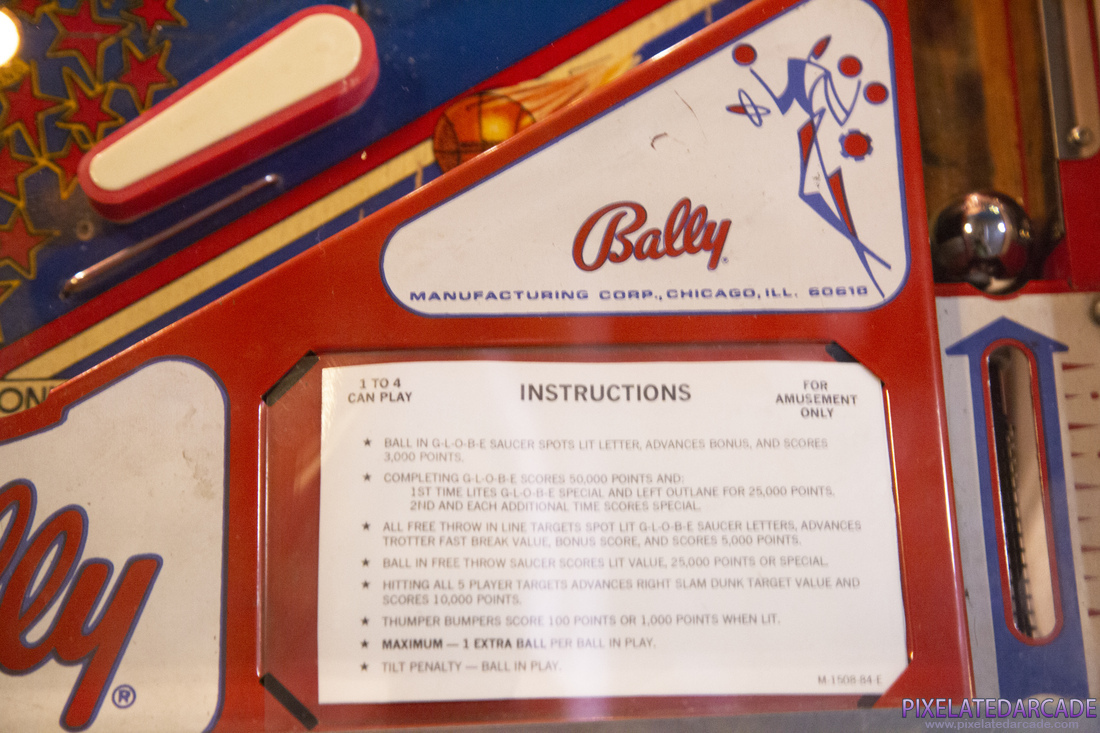 Harlem Globetrotters On Tour Photo: Instruction card