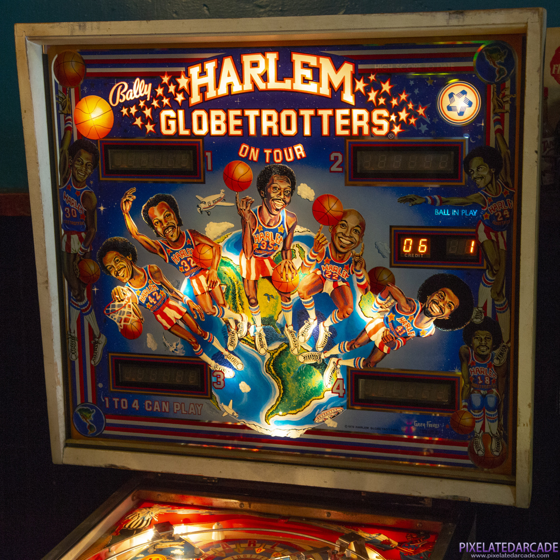 Harlem Globetrotters On Tour Photo: Backbox