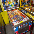 Harlem Globetrotters pinball cabinet