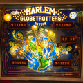 Harlem Globetrotters pinball cabinet - Backglass