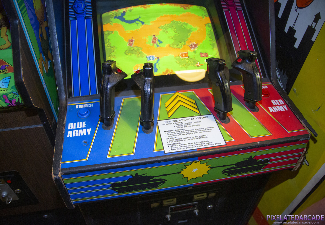 Sarge Photo: Sarge arcade cabinet - Controls