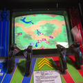 Sarge arcade cabinet - Controls and monitor