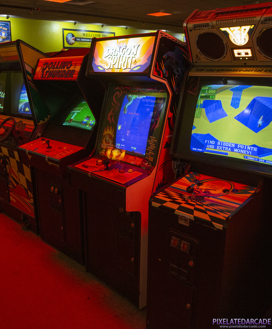 Dragon Spirit Photo: Dragon Spirit arcade cabinet