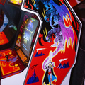 Dragon Spirit arcade cabinet - Side