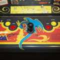 Dragon Spirit arcade cabinet - Controls