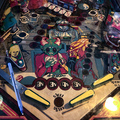 Alien Poker pinball cabinet - Lower playfield