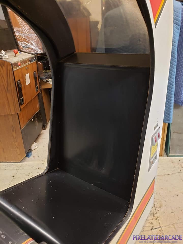 Red Baron Photo: Red Baron arcade cabinet - Cockpit version - Seat