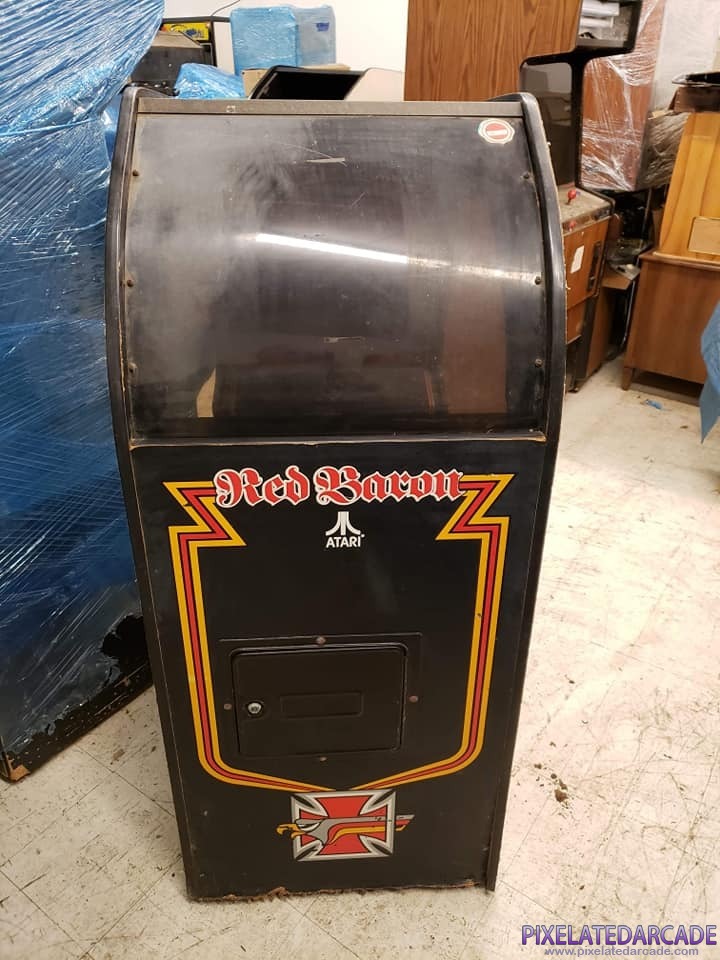 Red Baron Photo: Red Baron arcade cabinet - Cockpit version - Front