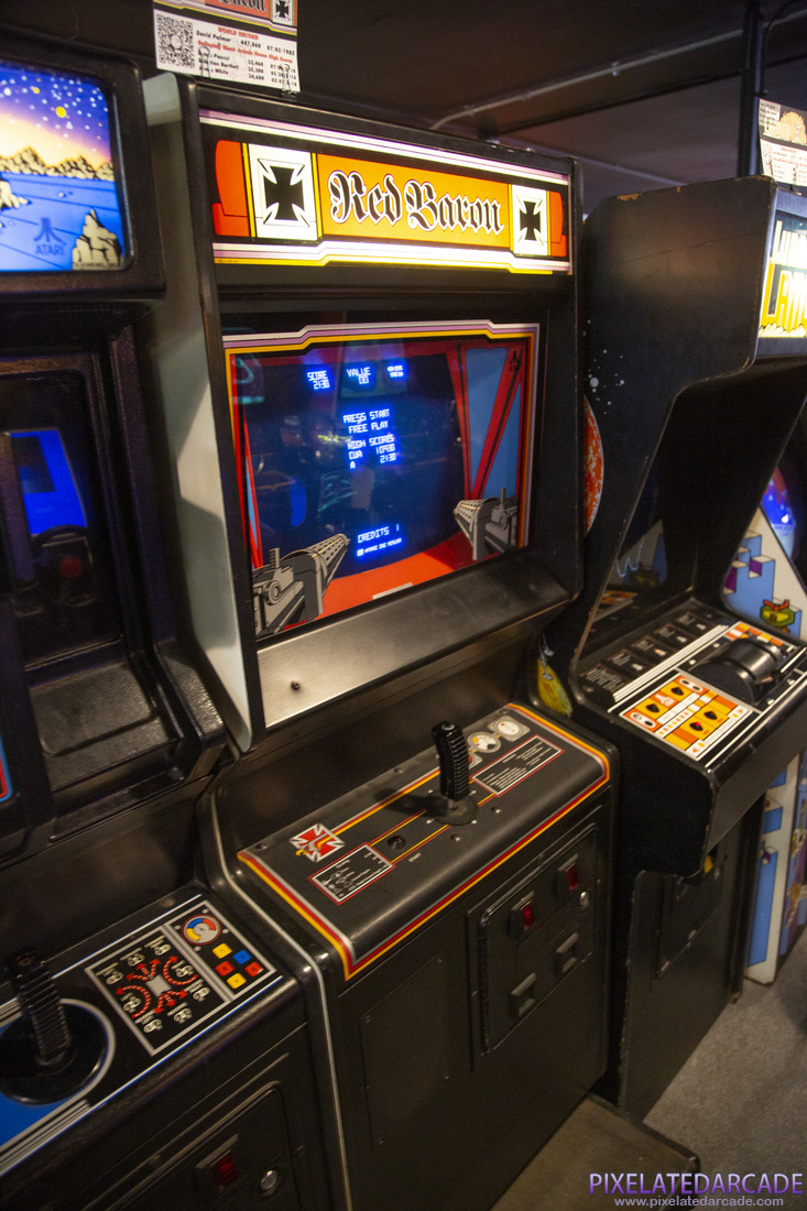 Red Baron Photo: Red Baron arcade cabinet